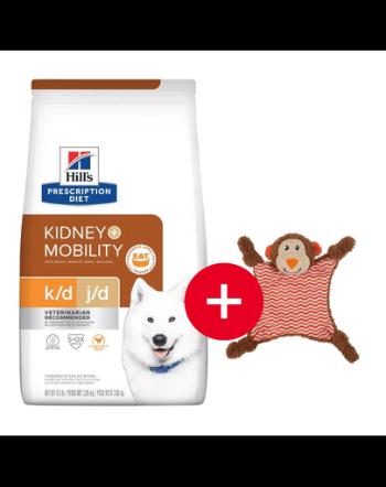 HILL'S Prescription Diet k/d + Kidney and Mobility 12 kg + jucarie GRATIS