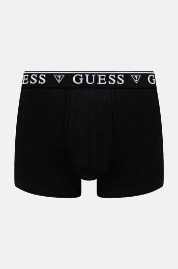 Boxerky Guess BARNEY pánské, černá barva, U4YF00.KCD31