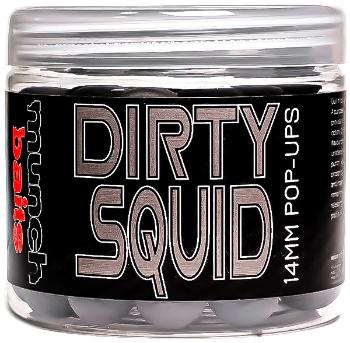 Munch baits plovoucí boilies dirty squid pop ups 200 ml - 10 mm