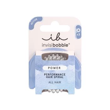 Invisibobble Gumička do vlasů Power Crystal Clear 3 ks