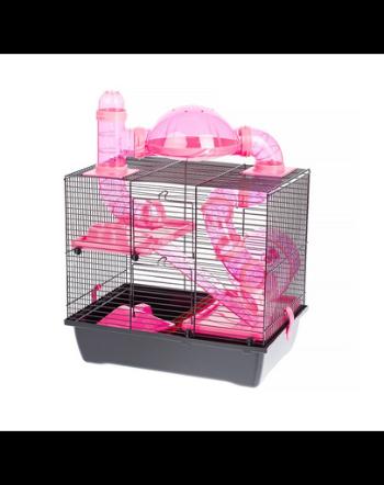 INTERZOO Rocky + Taras Cusca de hamster 42 cm roz