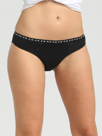 DIM Menstrual Slip Bugyi Fekete