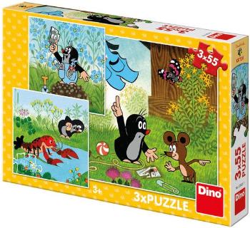 Puzzle Kisvakond és a nadrág 3X55 új puzzle