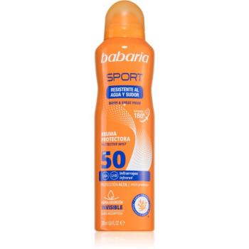 Babaria Sport ochranný sprej na opalování SPF 50 200 ml