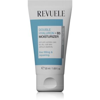 Revuele Double Hyaluron + B5 Moisturizer hydratační a zvláčňující krém proti vráskám 50 ml