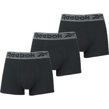 Reebok TRUNK MAIR 3 PACK Pánské boxerky, černá, velikost