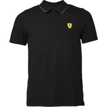 Puma FERRARI RACE POLO Pánské polo triko, černá, velikost