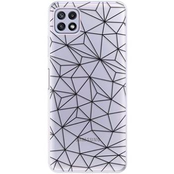 iSaprio Abstract Triangles 03 - black pro Samsung Galaxy A22 5G (trian03b-TPU3-A22-5G)