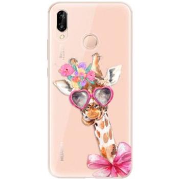 iSaprio Lady Giraffe pro Huawei P20 Lite (ladgir-TPU2-P20lite)