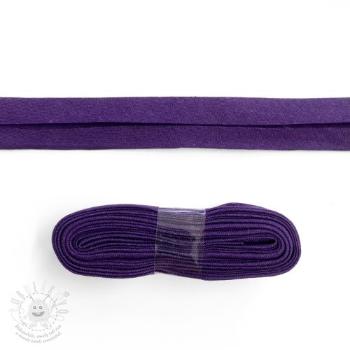 Lemovací proužek bavlna - 3 m purple