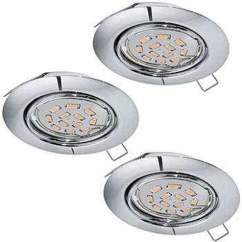 Eglo - SADA 3x LED Podhledové svítidlo 3xGU10-LED/5W/230V (67608)