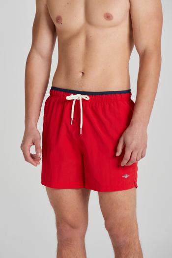 PLAVKY GANT SHIELD SWIM SHORTS BRIGHT RED