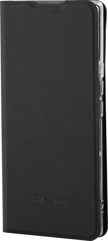 Mobiltelefon tok AlzaGuard Premium Honor 70 fekete flip tok