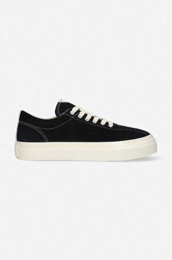 Semišové sneakers boty Stepney Workers Club Dellow Suede YA01135 BLKECRU černá barva