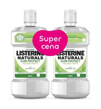 LISTERINE Naturals Gum Protect 2 x 500 ml