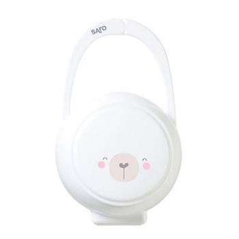 Saro Baby pouzdro na dudlík White (SB148004)