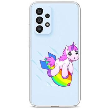 TopQ Kryt Samsung A33 5G silikon Flying Unicorn 74198 (Sun-74198)