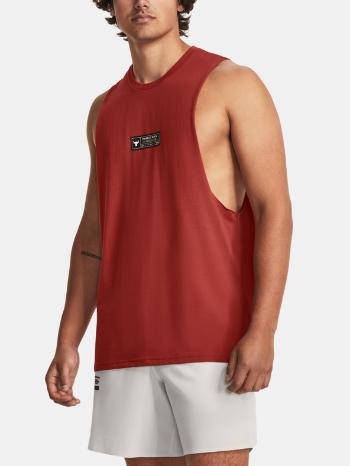 Under Armour Project Rock St Dagger Tank Tílko Červená