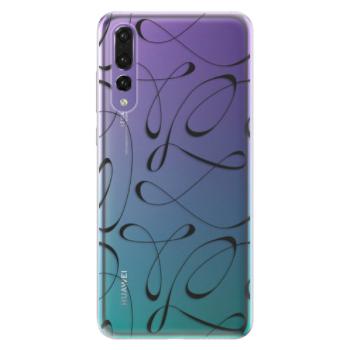 Odolné silikonové pouzdro iSaprio - Fancy - black - Huawei P20 Pro