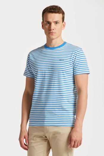 TRIČKO GANT STRIPED T-SHIRT DAY BLUE