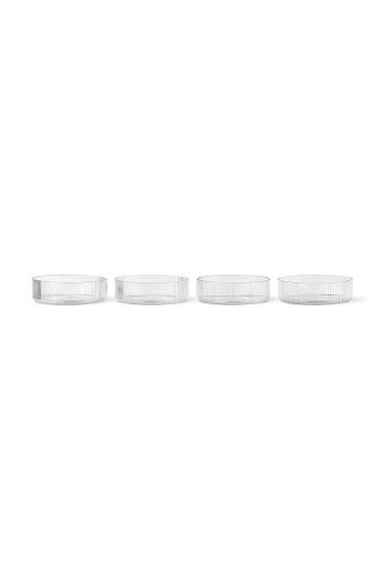 Servírovací miska ferm LIVING Ripple 4-pack