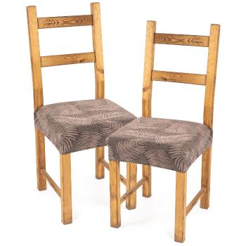 Husă șezut scaun 4Home ComfortPlus Feather, 40 - 50 cm, set 2 buc.