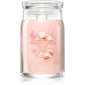 Yankee Candle Pink Sands vonná svíčka Signature 567 g