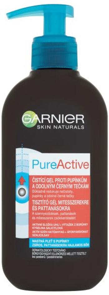 Arctisztító gél GARNIER PureActive Anti-Blackhead Charcoal Cleansing Gel 200 ml