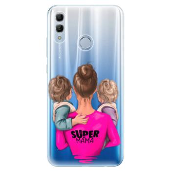 Odolné silikonové pouzdro iSaprio - Super Mama - Two Boys - Huawei Honor 10 Lite