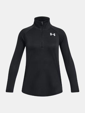 Under Armour Tech Graphic 1/2 Zip Triko dětské Černá