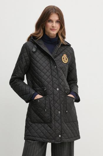 Parka Lauren Ralph Lauren dámská, černá barva, přechodná, 297951264