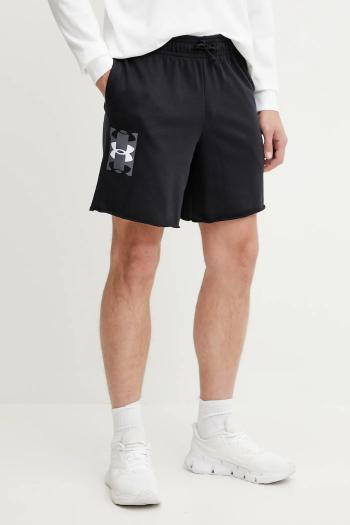 Tréningové šortky Under Armour Rival Terry čierna farba, 1390147