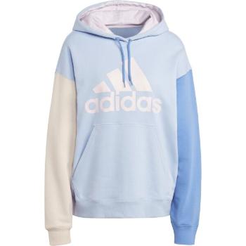 adidas BIG LOGO HOODIE Dámská mikina, modrá, velikost