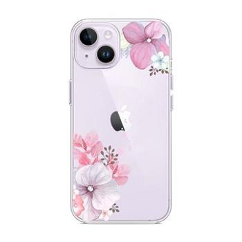 TopQ Kryt iPhone 14 Violet Blossom 81935 (81935)