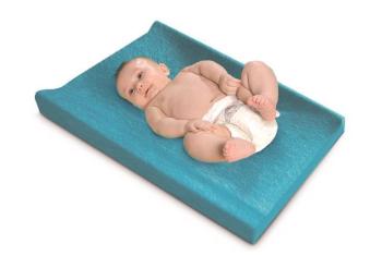 BABYMATEX Poťah na prebalovaciu podložku Froté bledoružová 80x50 cm