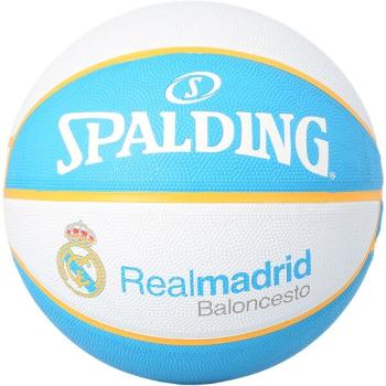 Spalding REAL MADRID EL TEAM Basketbalový míč, bílá, velikost