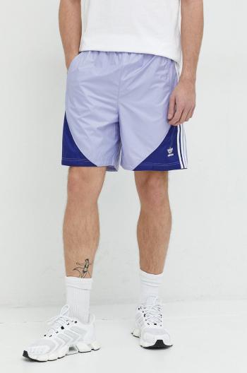 Kraťasy adidas Originals pánské, fialová barva