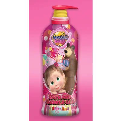 Sprchový gel 1000 ml Máša a medvěd
