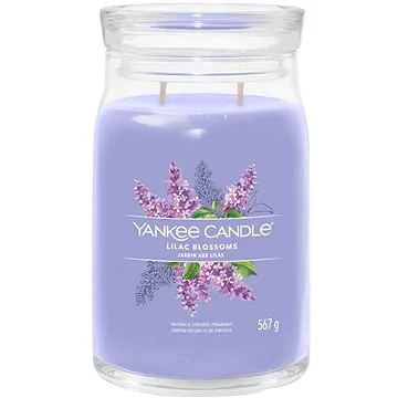 YANKEE CANDLE Signature sklo 2 knoty Lilac Blossoms 567 g (5038581128702)