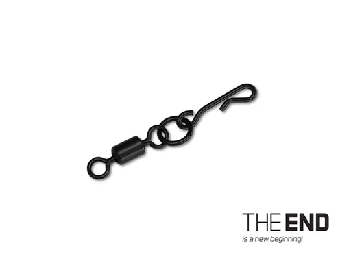 Delphin Obratlík s kroužkem a rychloklipem THE END Q-Cast 10ks,Delphin Obratlík s kroužkem a rychloklipem THE END Q-Cast 10ks