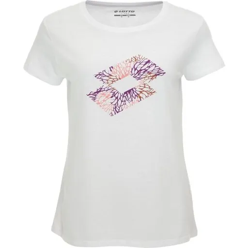Lotto STAR DUST TEE Dámské tričko, bílá, velikost