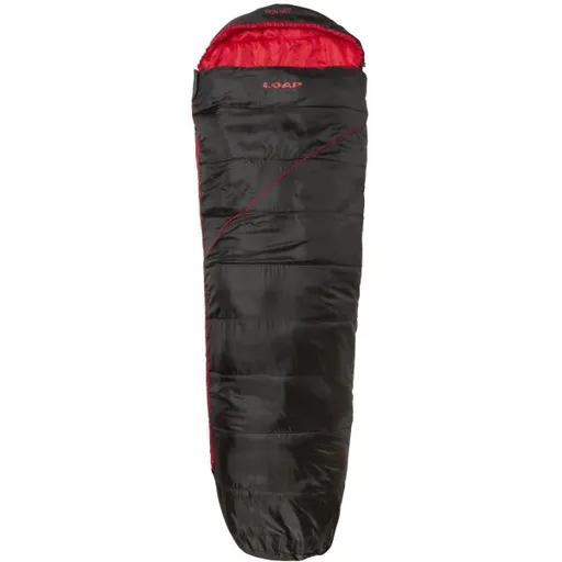 LOAP IRON NEO Spací pytel, černá, velikost 220 cm - levý zip