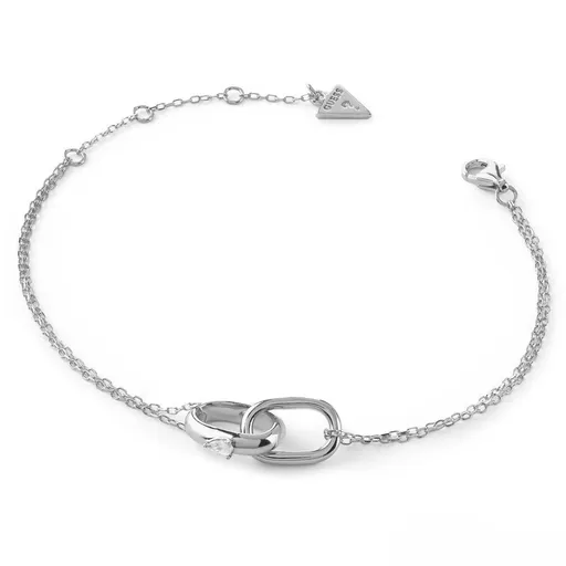 Guess Stříbrný dámský náramek Nuances JSBB04559JWRH 18,4 cm