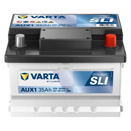 Autobaterie Varta Dynamic SLI 35Ah, 12V, 520A, AUX1 (přídavná baterie)
