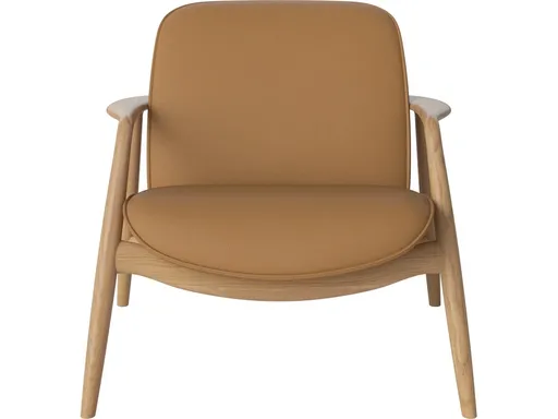 Křeslo Bowie, více variant - Bolia Varianta: olejovaný dub, Látka: kolekce Sydney | barva - koňak