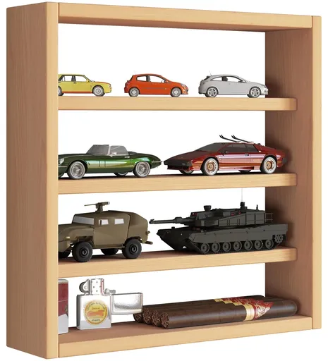 VCM Nástěnná police Osado S, buk