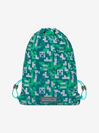 BAAGL  Minecraft Silver Creeper Gymsack Zelená