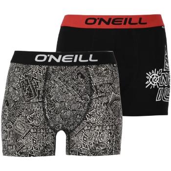 O'Neill BOXER 2-PACK Pánské boxerky, černá, velikost