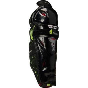 Bauer VAPOR 3X SHIN GUARD INT Junior lábszárvédő, fekete, méret
