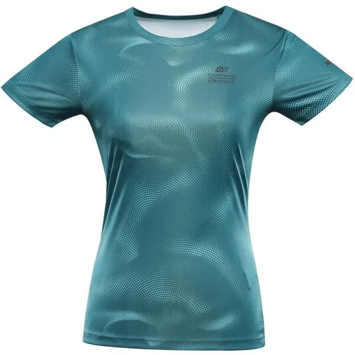 ALPINE PRO QUATRA Dámské funkční triko, zelená, velikost